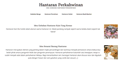 Desktop Screenshot of hantaranperkahwinan.com