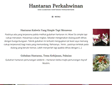 Tablet Screenshot of hantaranperkahwinan.com